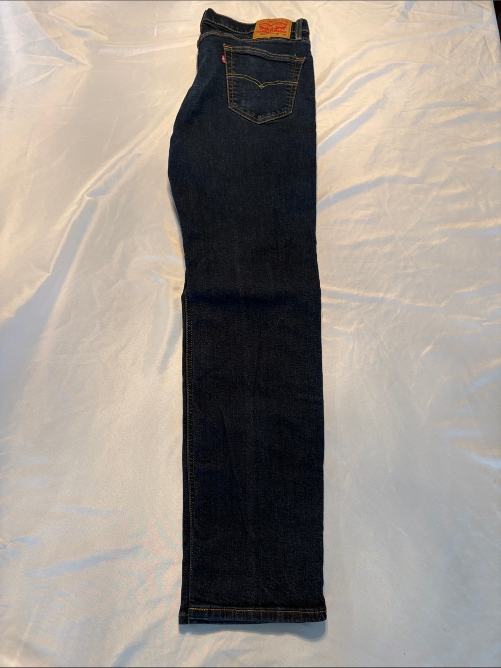 Levi's 541 W35 L36 Indigo Blue Classic Straight Jeans - Picture 6 of 7